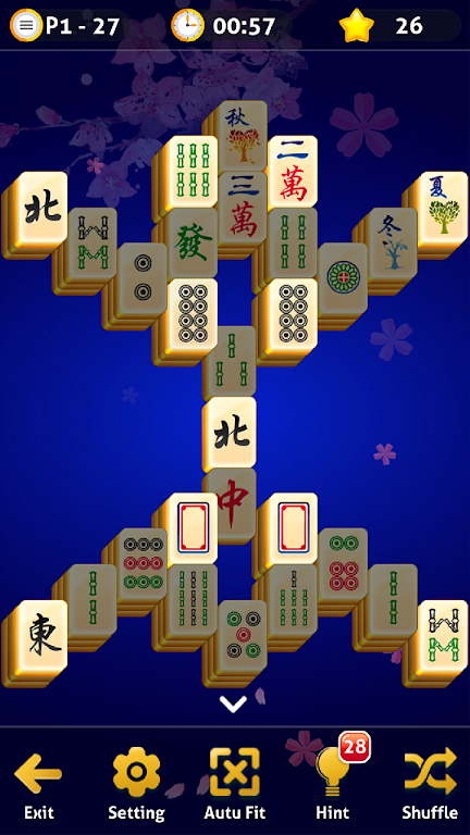 Mahjong Solitaire - Oriental Journey स्क्रीनशॉट 3