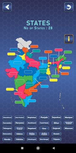 India Mapper-(India Map Game)スクリーンショット4