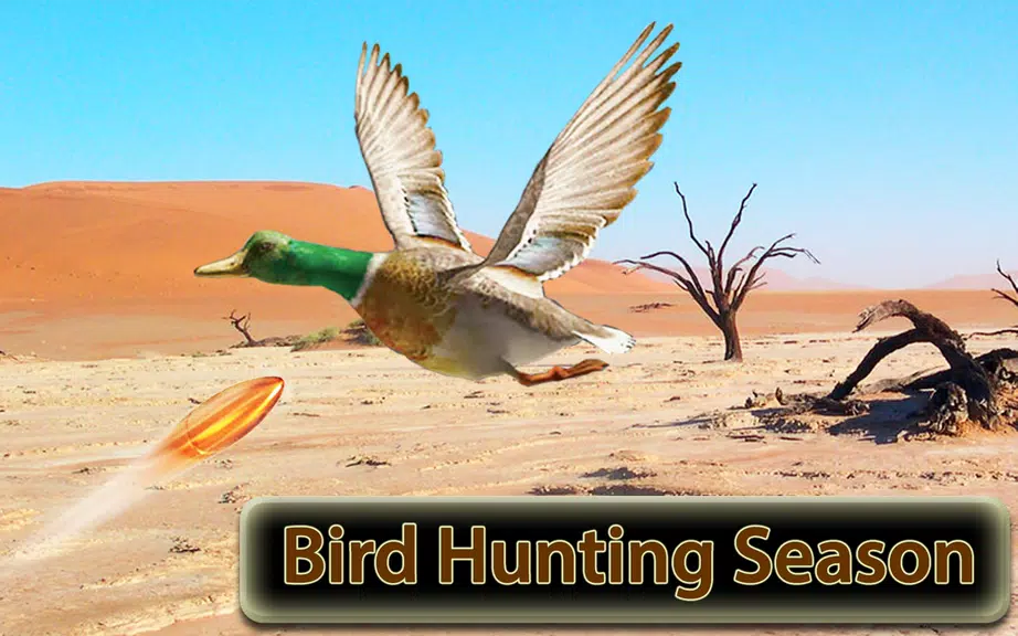 Desert Birds Sniper Shooter 3Dスクリーンショット1