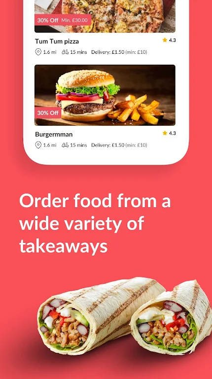 Foodhub - Online Takeaways应用截图第1张