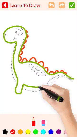 Learn To Draw Animals - Steps屏幕截圖2