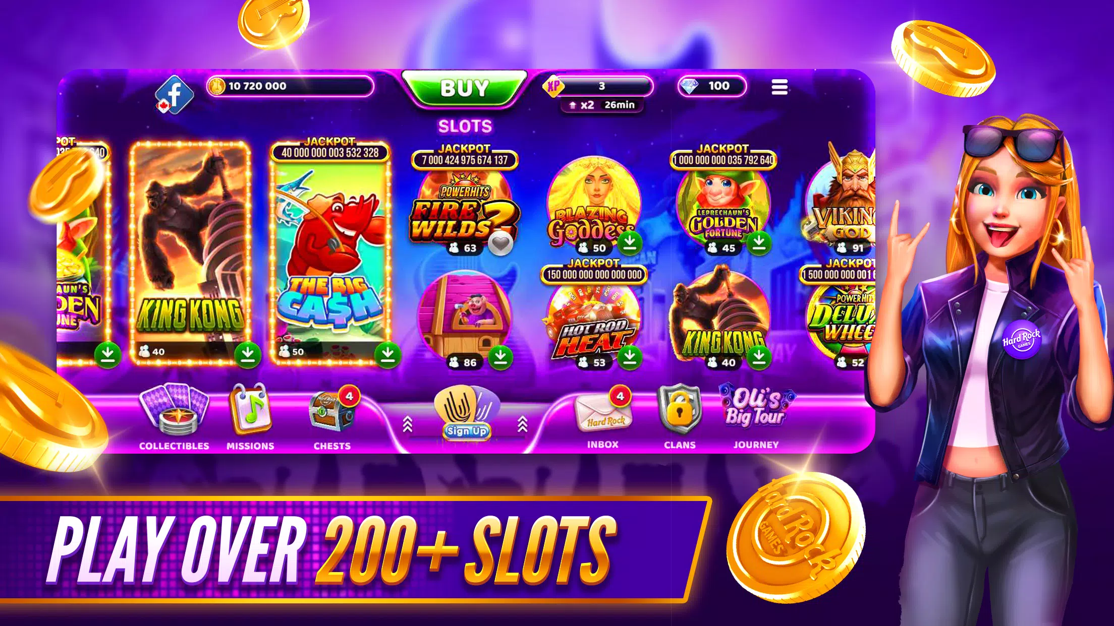 Hard Rock Jackpot Planet应用截图第1张