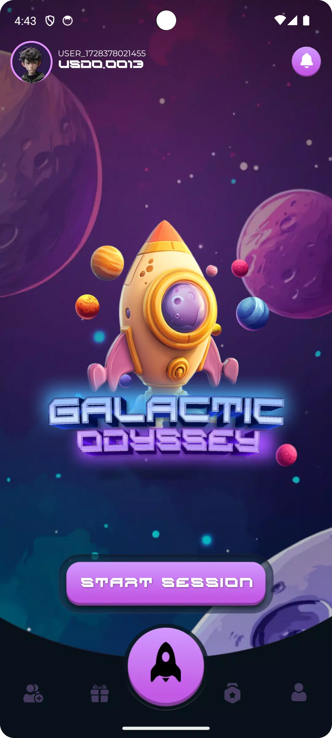 Galactic Odyssey屏幕截圖2