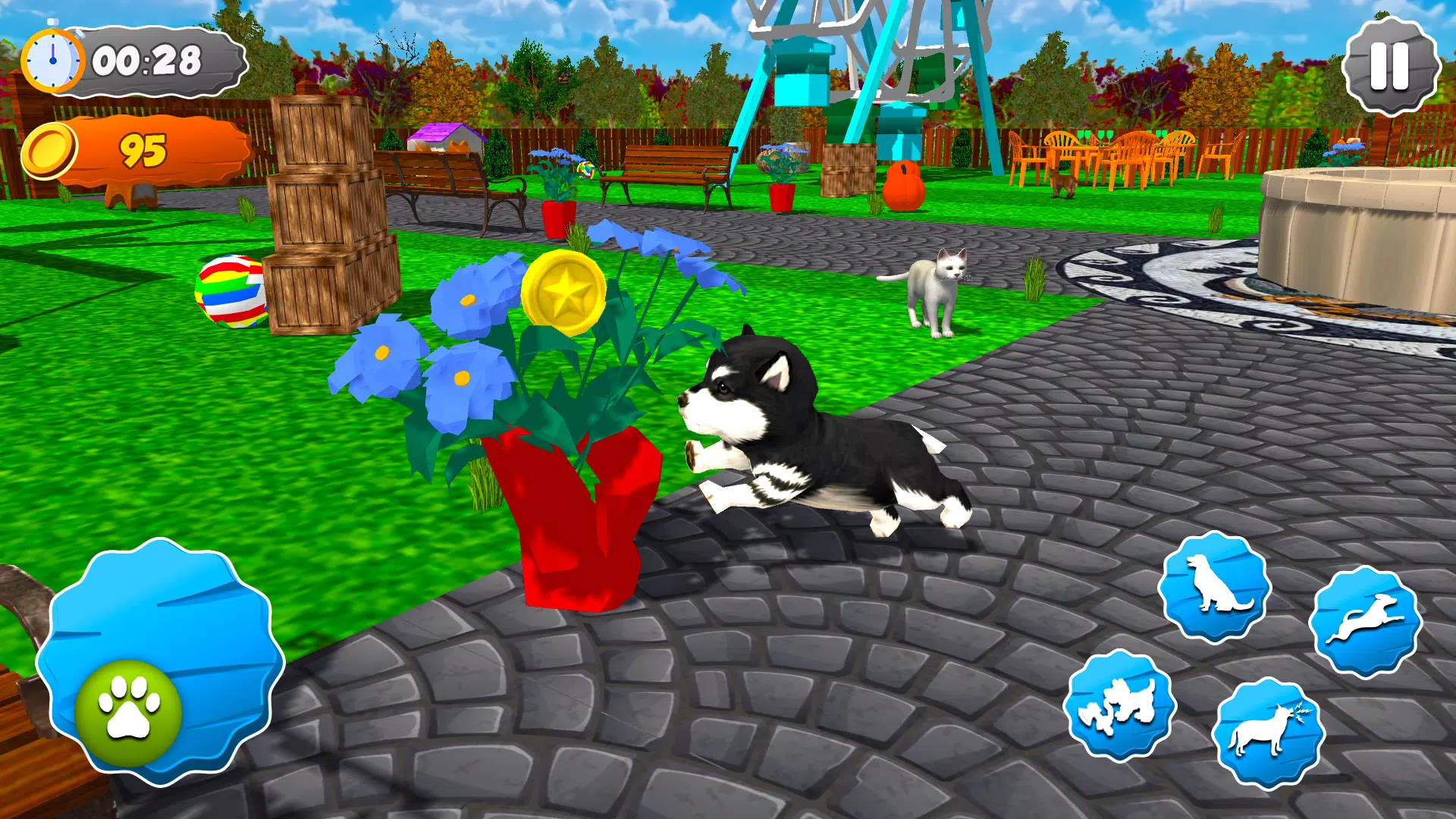 Pet Dog Game: Virtual Dog Sim屏幕截圖2