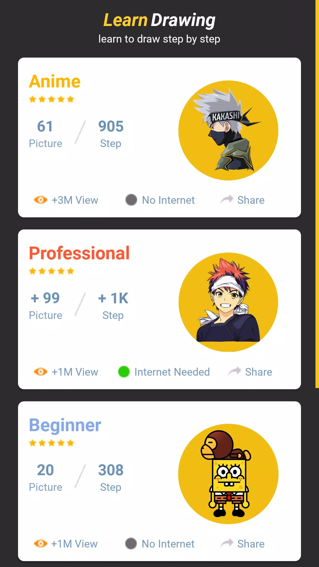 Screenshot Learn Drawing 1