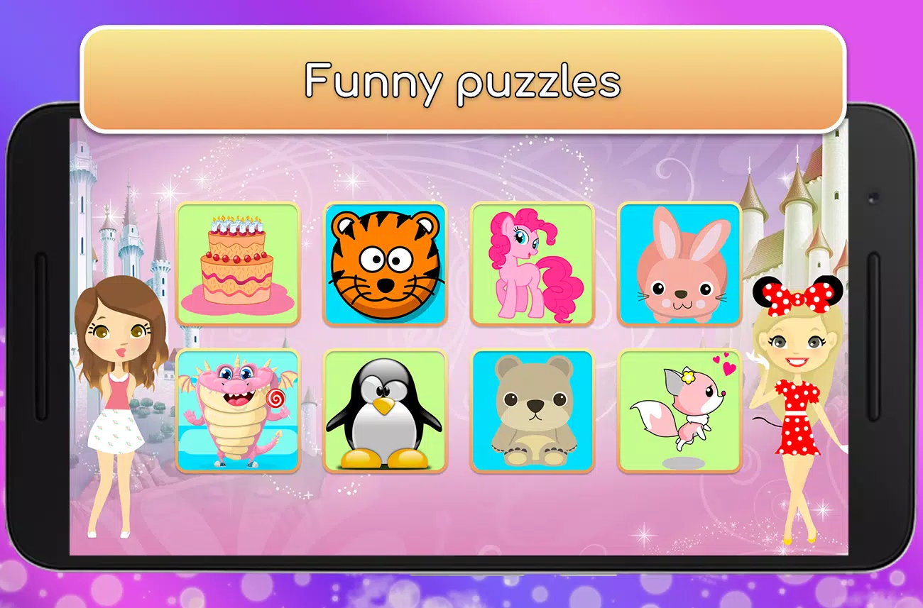 Kids Games for Girls. Puzzles Screenshot 2