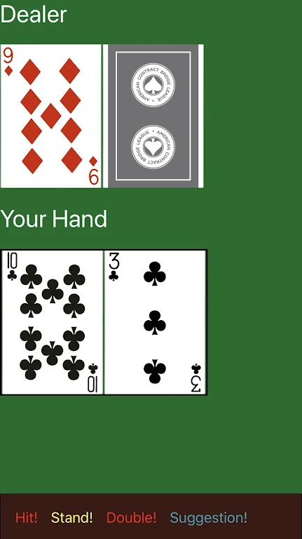 Blackjack Native Screenshot 1