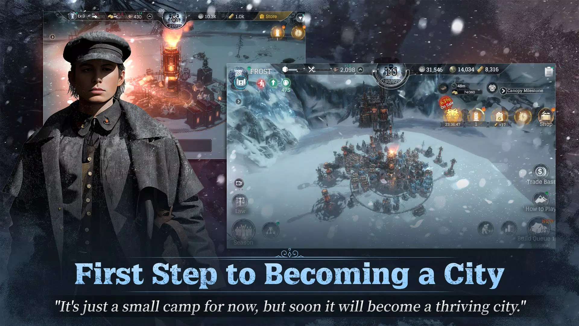 Frostpunk: Beyond the Ice Capture d’écran3