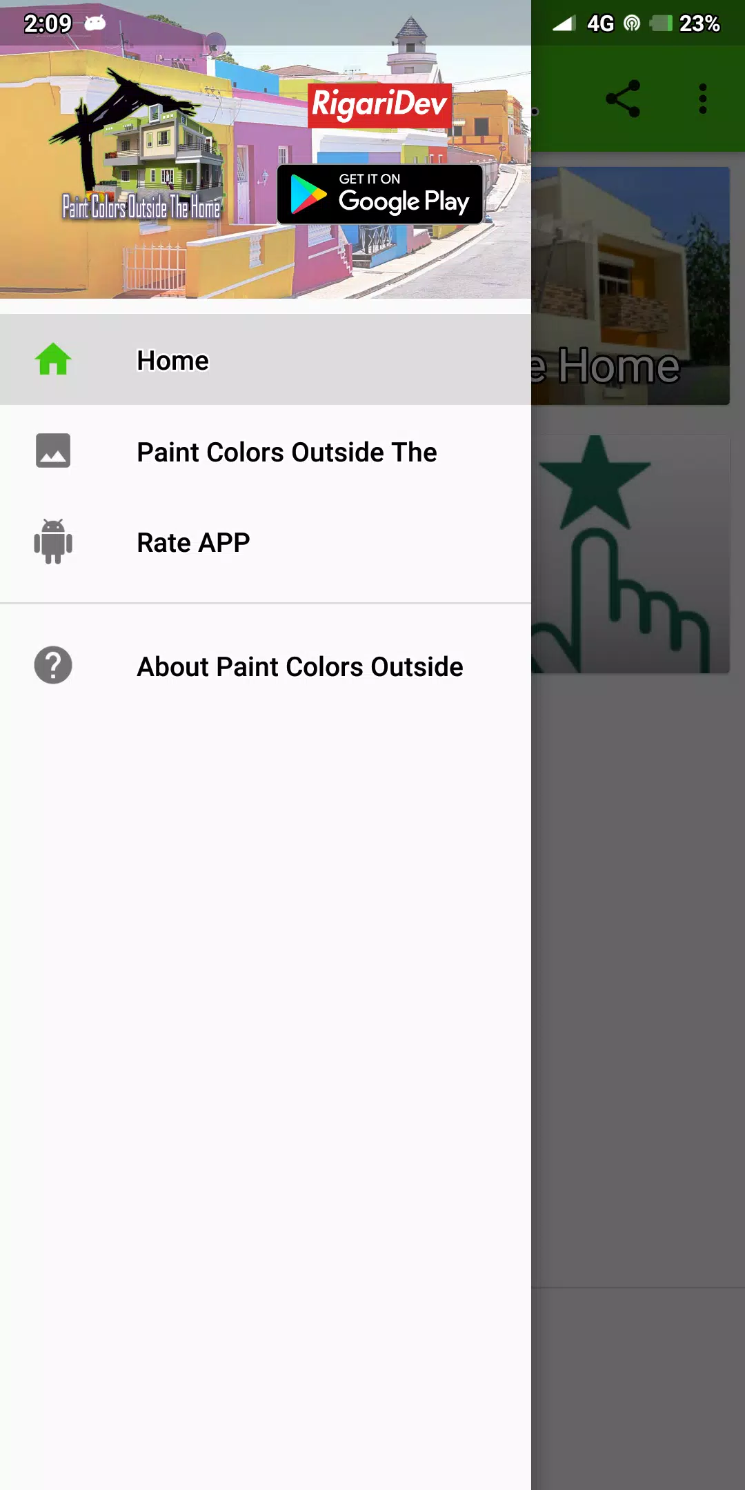 Paint Colors Outside The Home Capture d’écran1