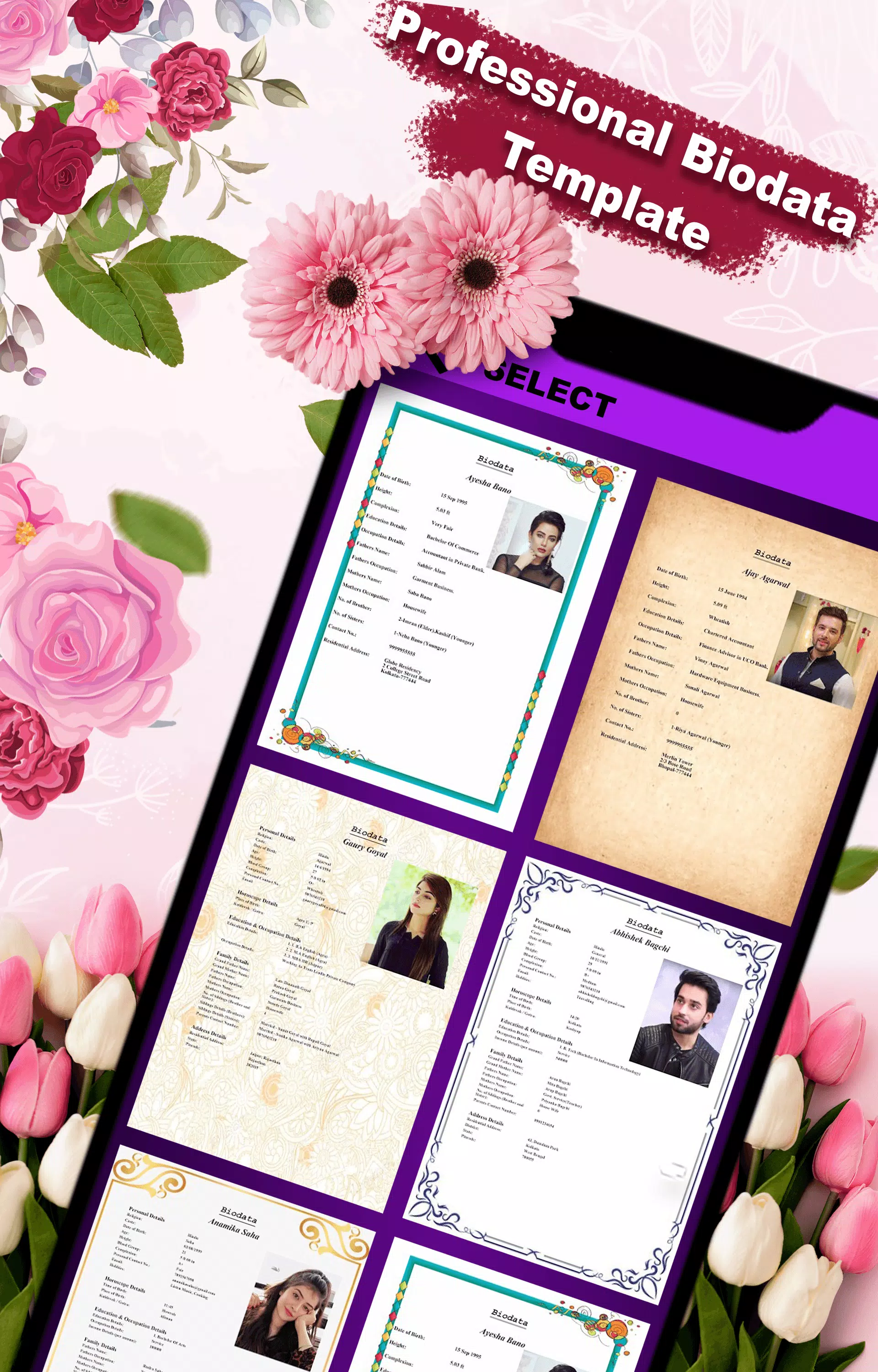 Marriage Biodata Maker screenshot 1