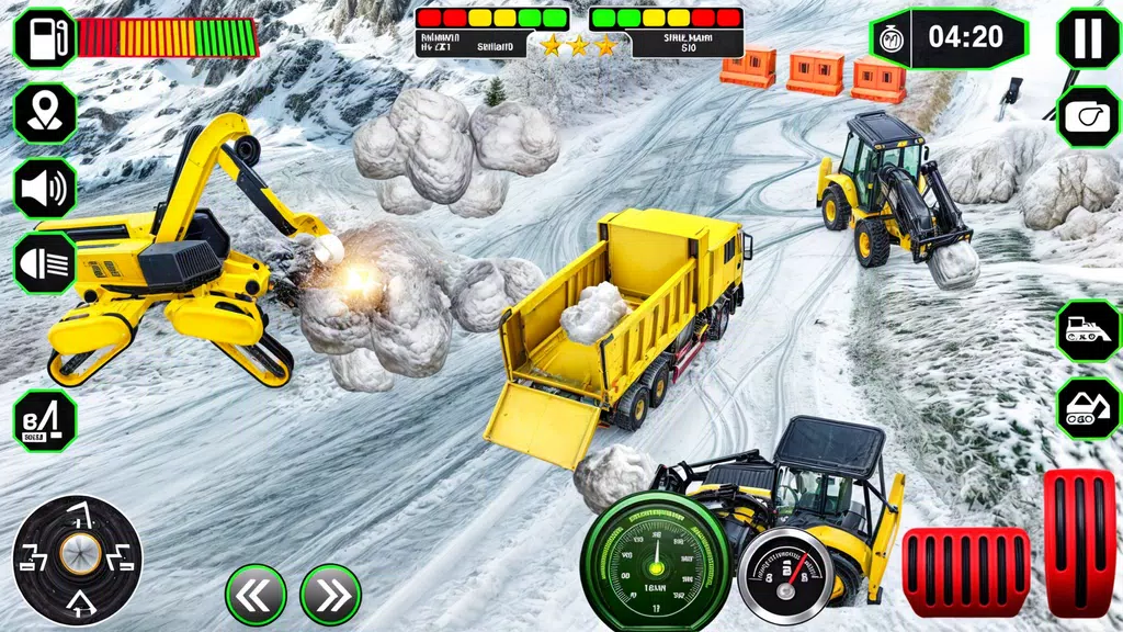 Real Heavy Snow Plow Truck屏幕截圖2