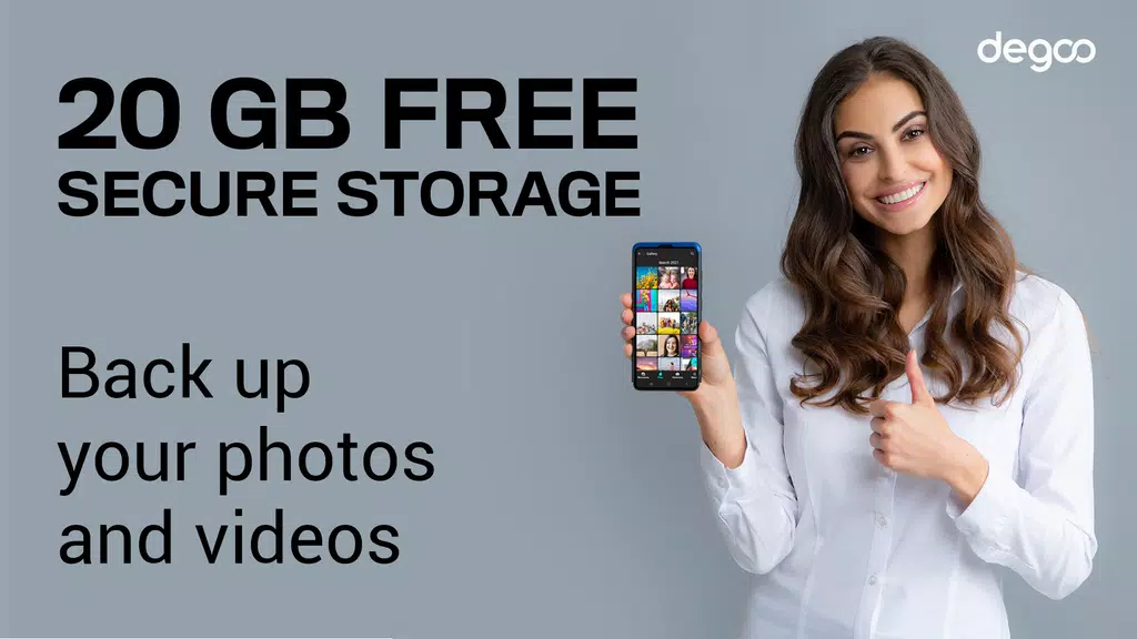 Degoo: 20 GB Cloud Storage ကိုဖန်သားပြင်1