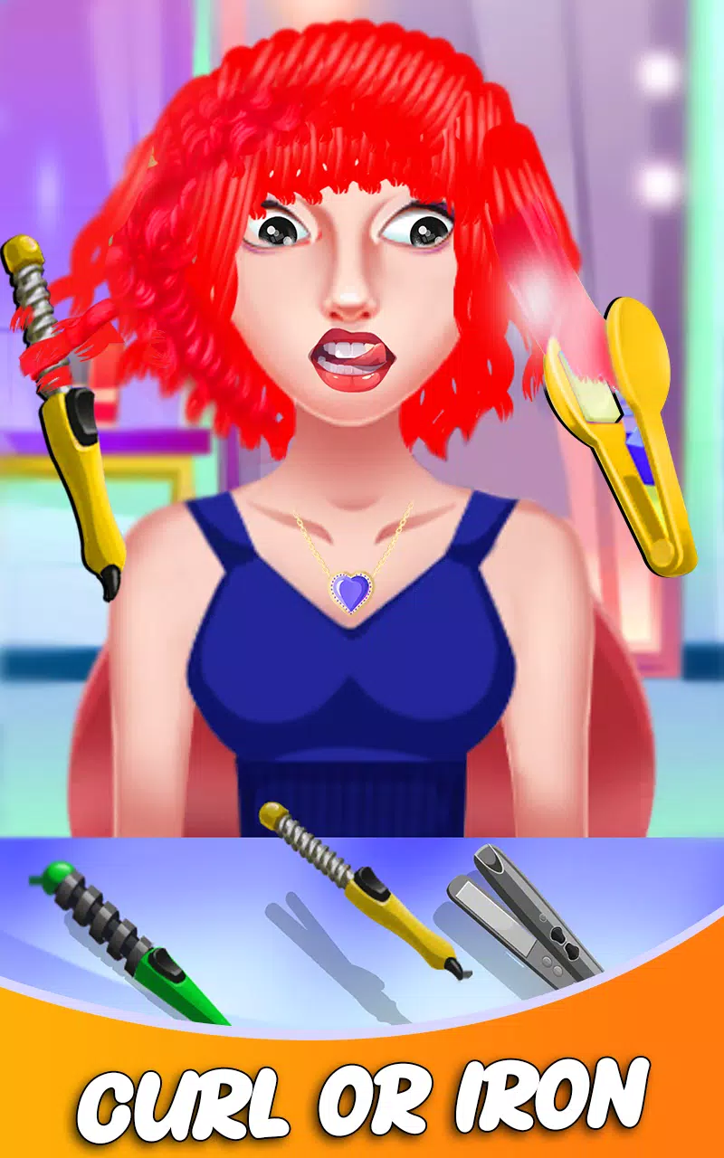 Fashion Girls Hair Salon Games स्क्रीनशॉट 2