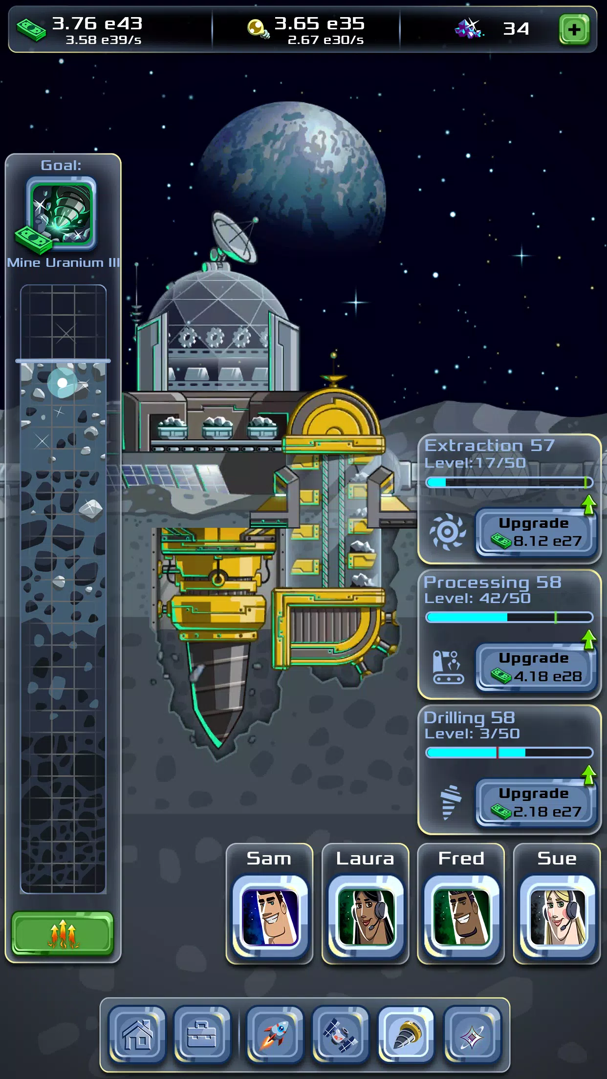 Idle Space Company Screenshot 4