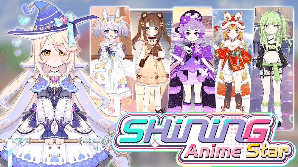 Dress Up! Shining Anime Star屏幕截圖1