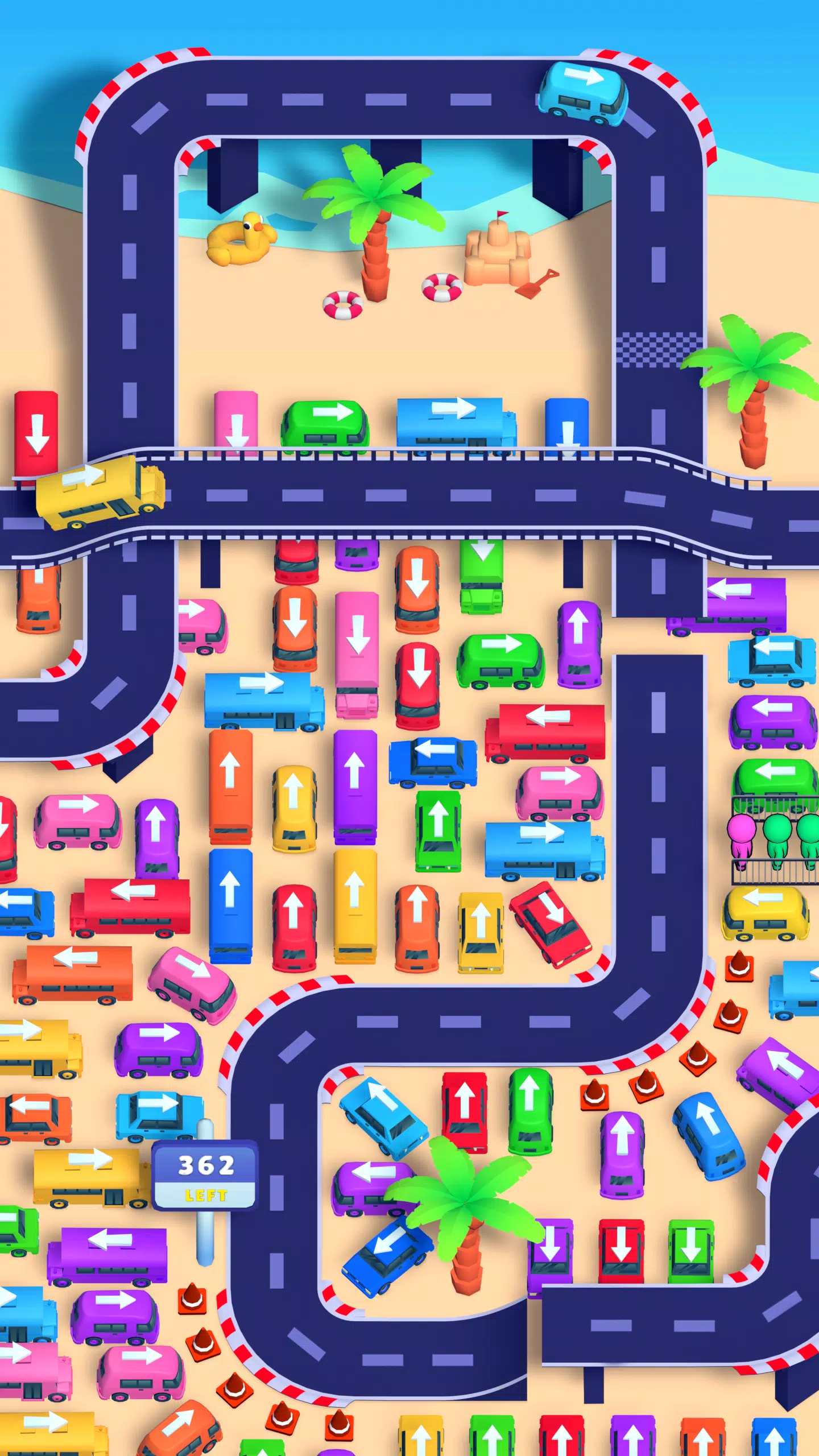 Bus Match Puzzle: Bus Shuffle 스크린샷 1