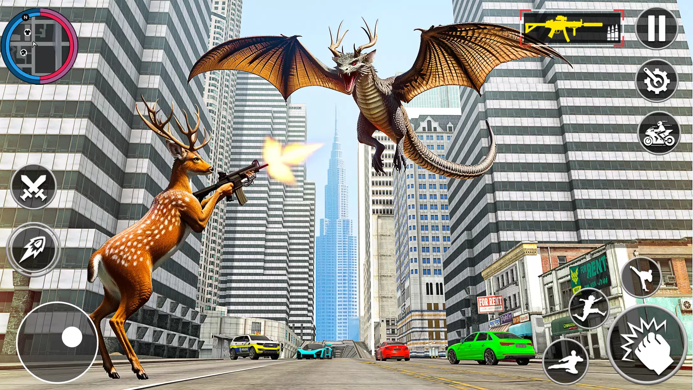 Deer Simulator 3D Open World 스크린샷 1