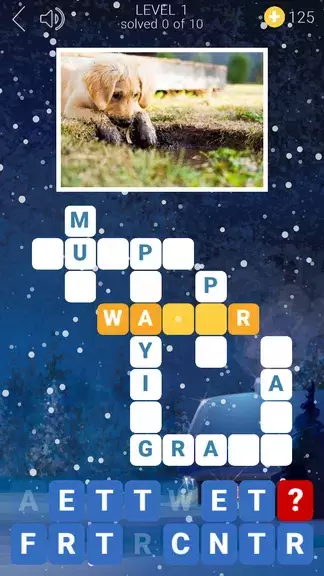 Frosty Crosswords Screenshot 1