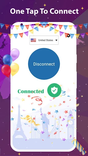 Schermata Candy VPN - Fast, Safe VPN 1