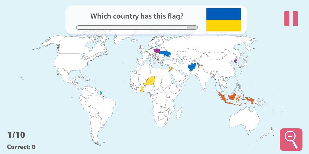 StudyGe - World Geography Quiz屏幕截圖1