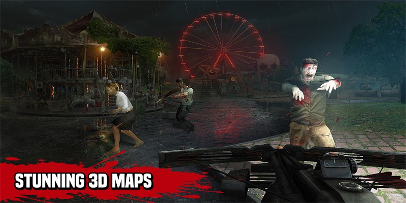 ภาพหน้าจอ Zombie Hunter: Post Apocalypse Survival Games 3