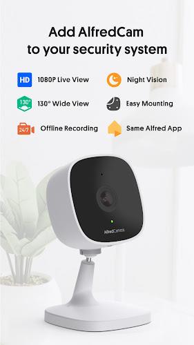 AlfredCamera Home Security app स्क्रीनशॉट 3