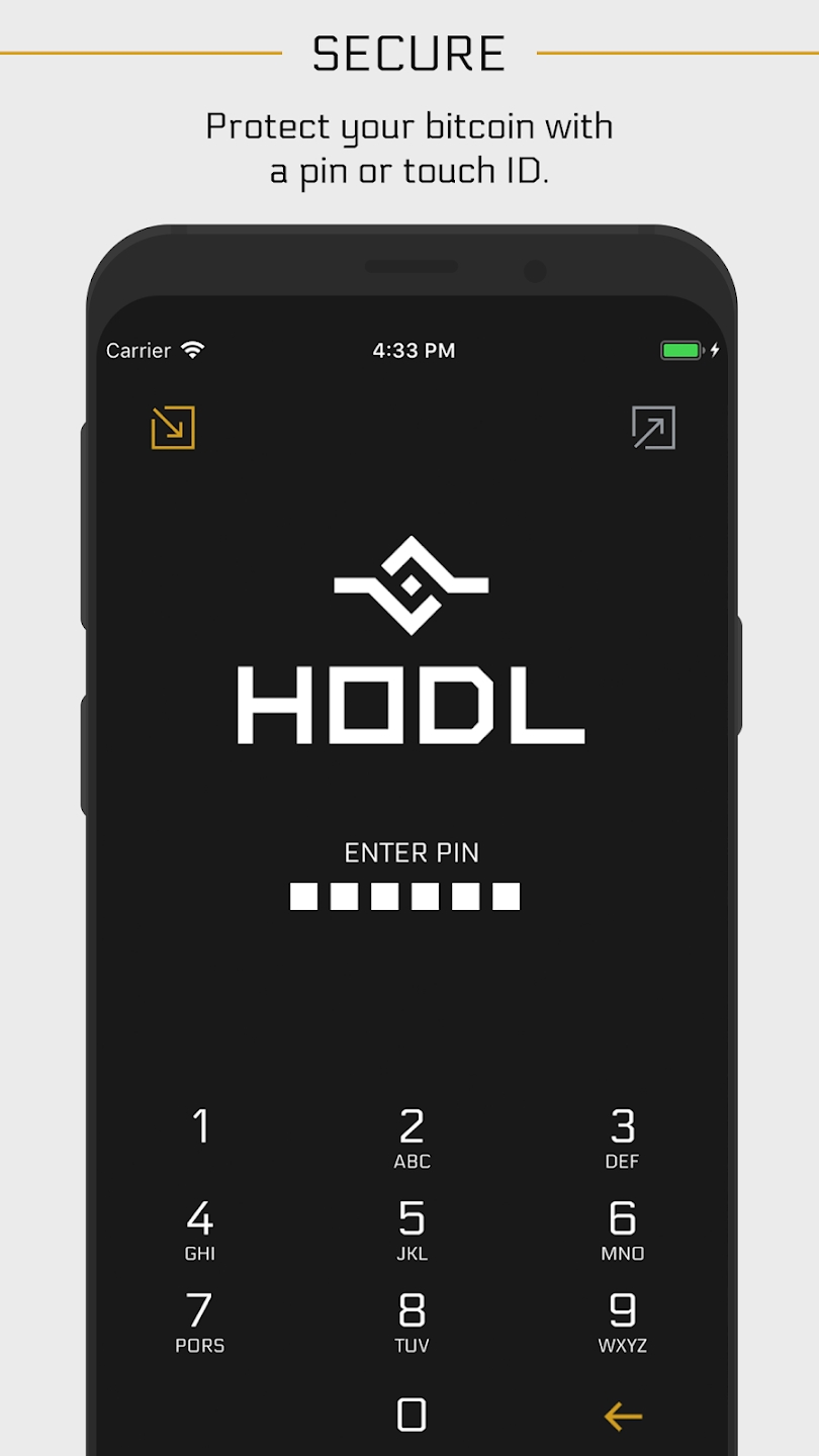 HODL Wallet ekran görüntüsü 1