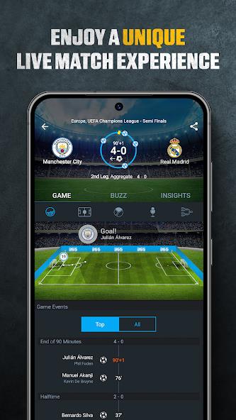 ภาพหน้าจอ 365Scores: Live Scores & News Mod 4