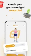 Fitmint: Get paid to walk, runスクリーンショット2