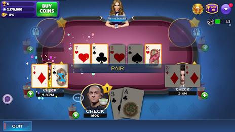 ภาพหน้าจอ Texas Holdem Mania: Poker Game 2