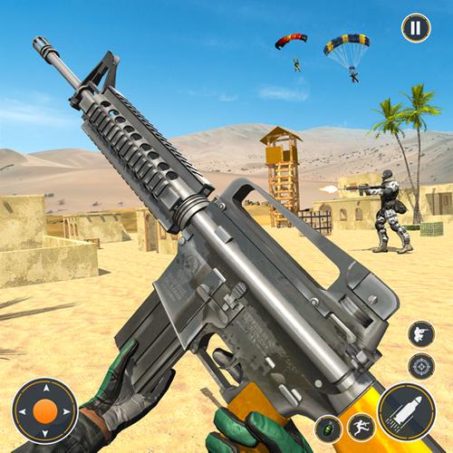 Gun Games Offline 3D Shooting Скриншот 1