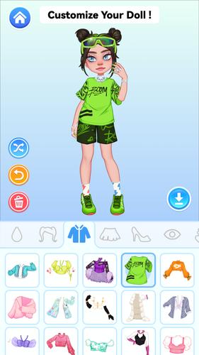 YoYa: Doll Avatar Maker captura de pantalla 2