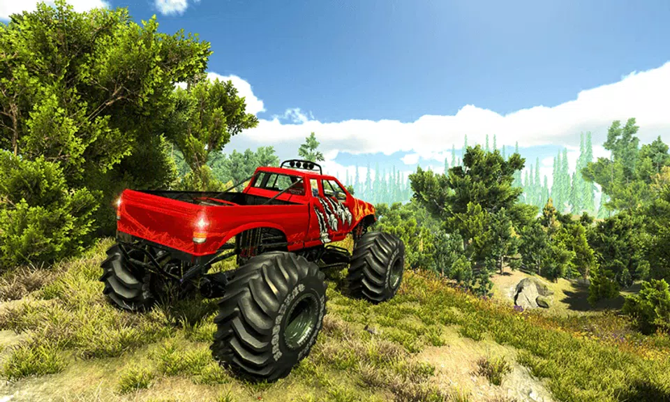 Monster 4x4 Offroad Jeep Stunt Racing 2019 ảnh chụp màn hình 3