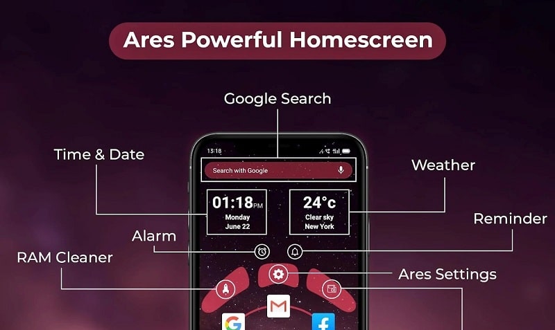 Screenshot Ares Launcher Prime 1