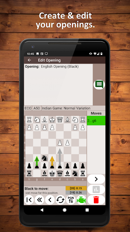 Chess Openings Trainer Lite ảnh chụp màn hình 1
