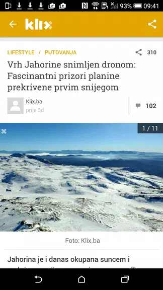 Klix.ba Screenshot 2