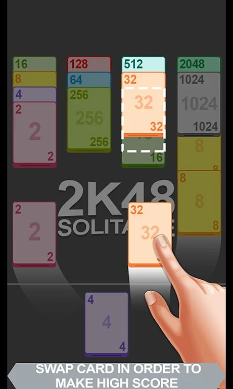 2K48 Solitaire экрана 1