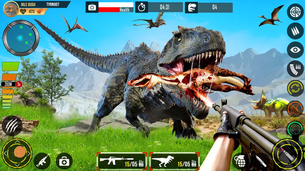 Real Dino Hunting Gun Games Screenshot 2