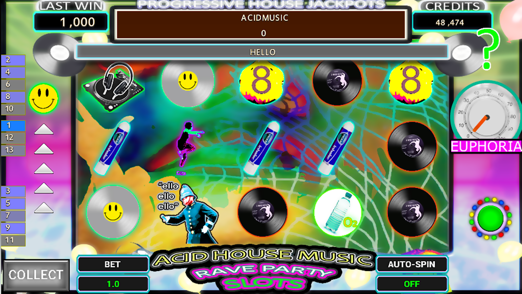 ภาพหน้าจอ Dance Energy Rave Party Slot 1