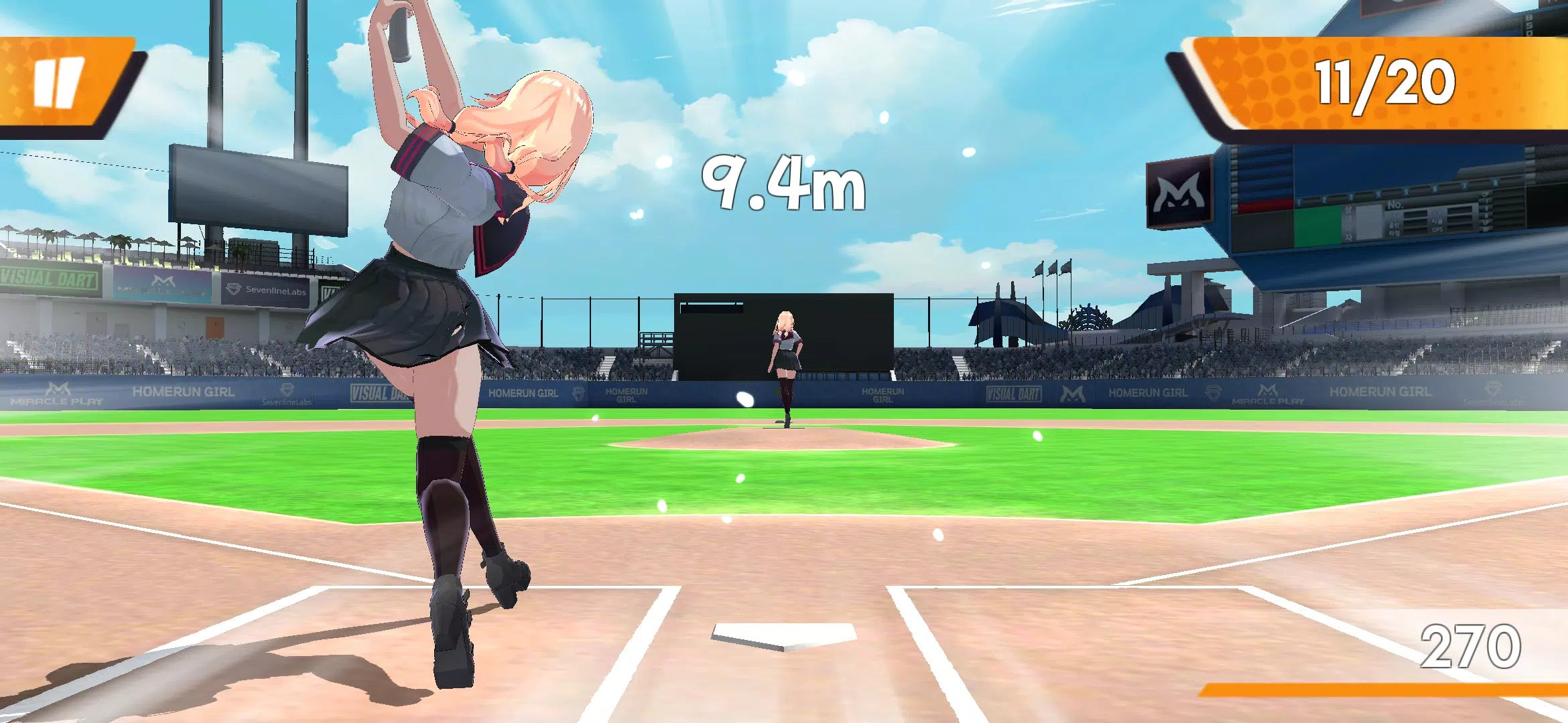 HomeRun Girl屏幕截圖2