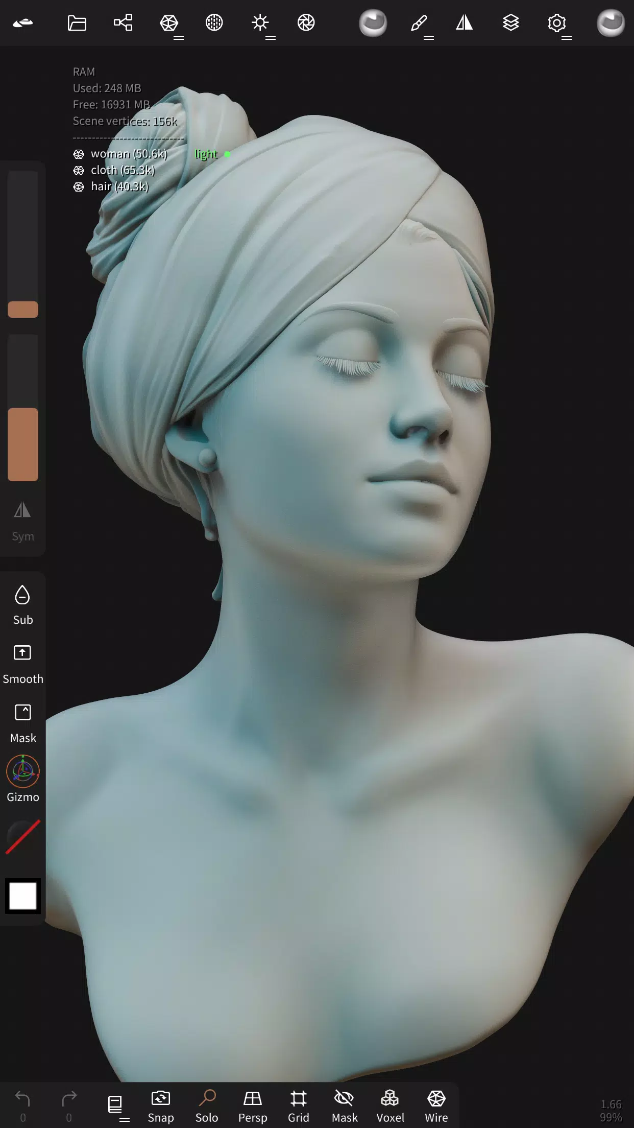 Nomad Sculpt screenshot 3