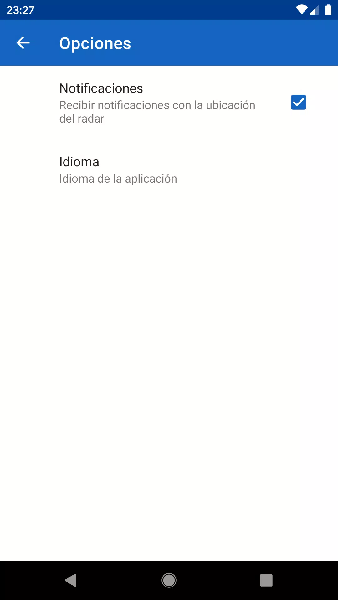 Radar Donostia screenshot 3