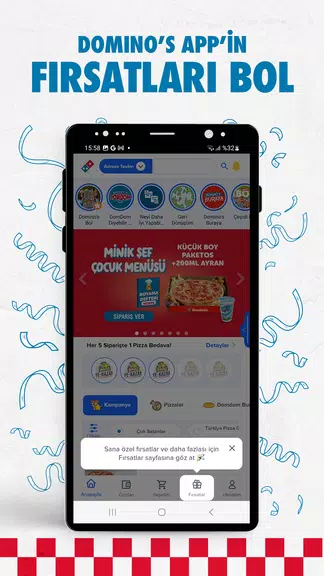 Domino's Pizza Türkiye屏幕截圖1