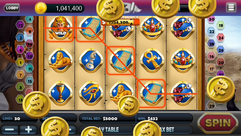 Huge Vegas Lucky Casino Slots Games Screenshot 1