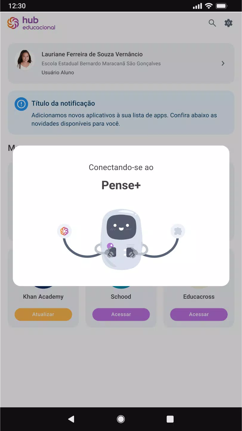 Hub Educacional屏幕截圖4