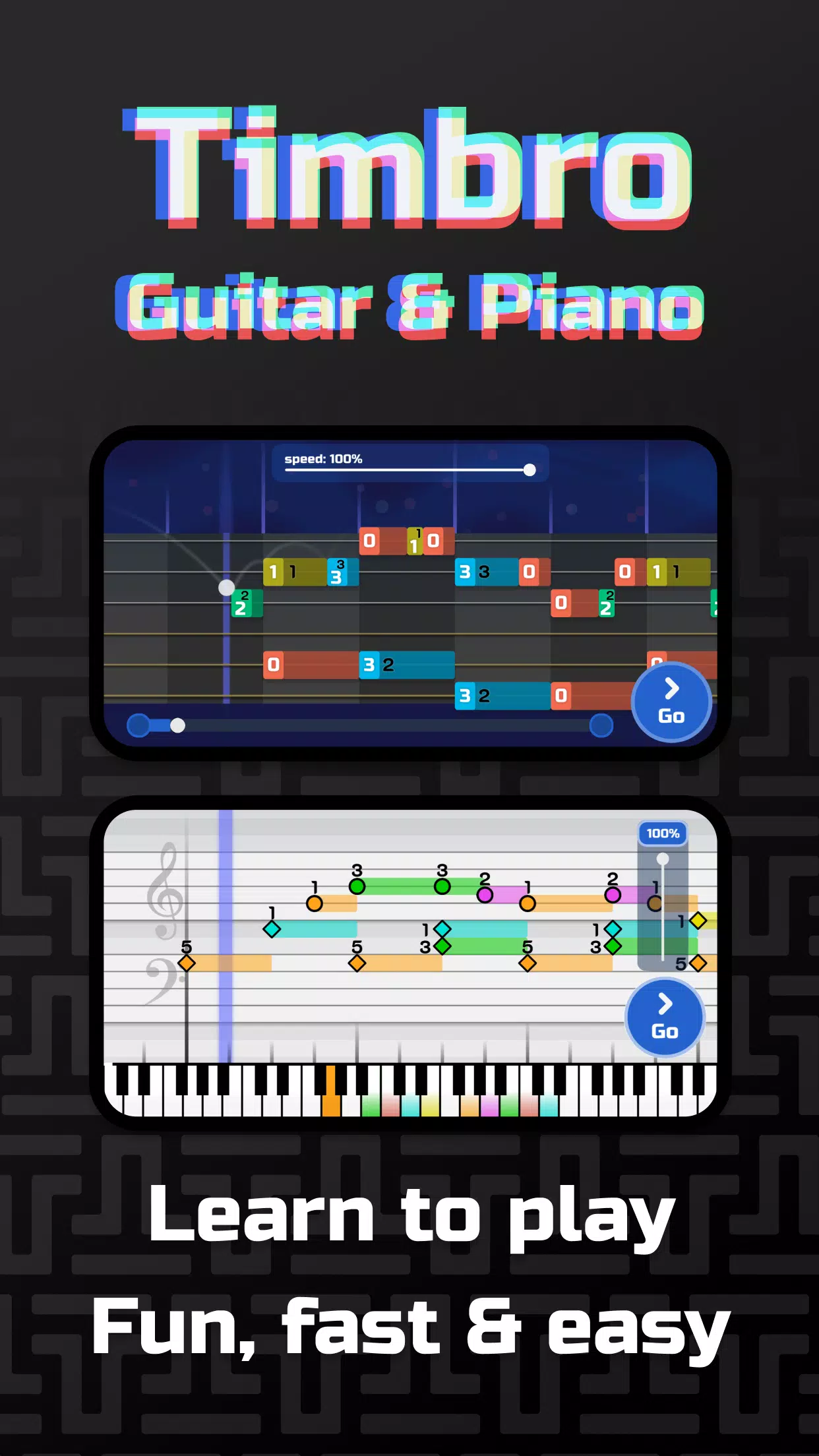 Timbro - Guitar & Piano Screenshot 1