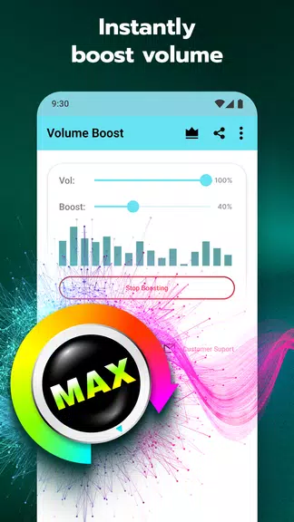 Volume Booster for Android স্ক্রিনশট 3