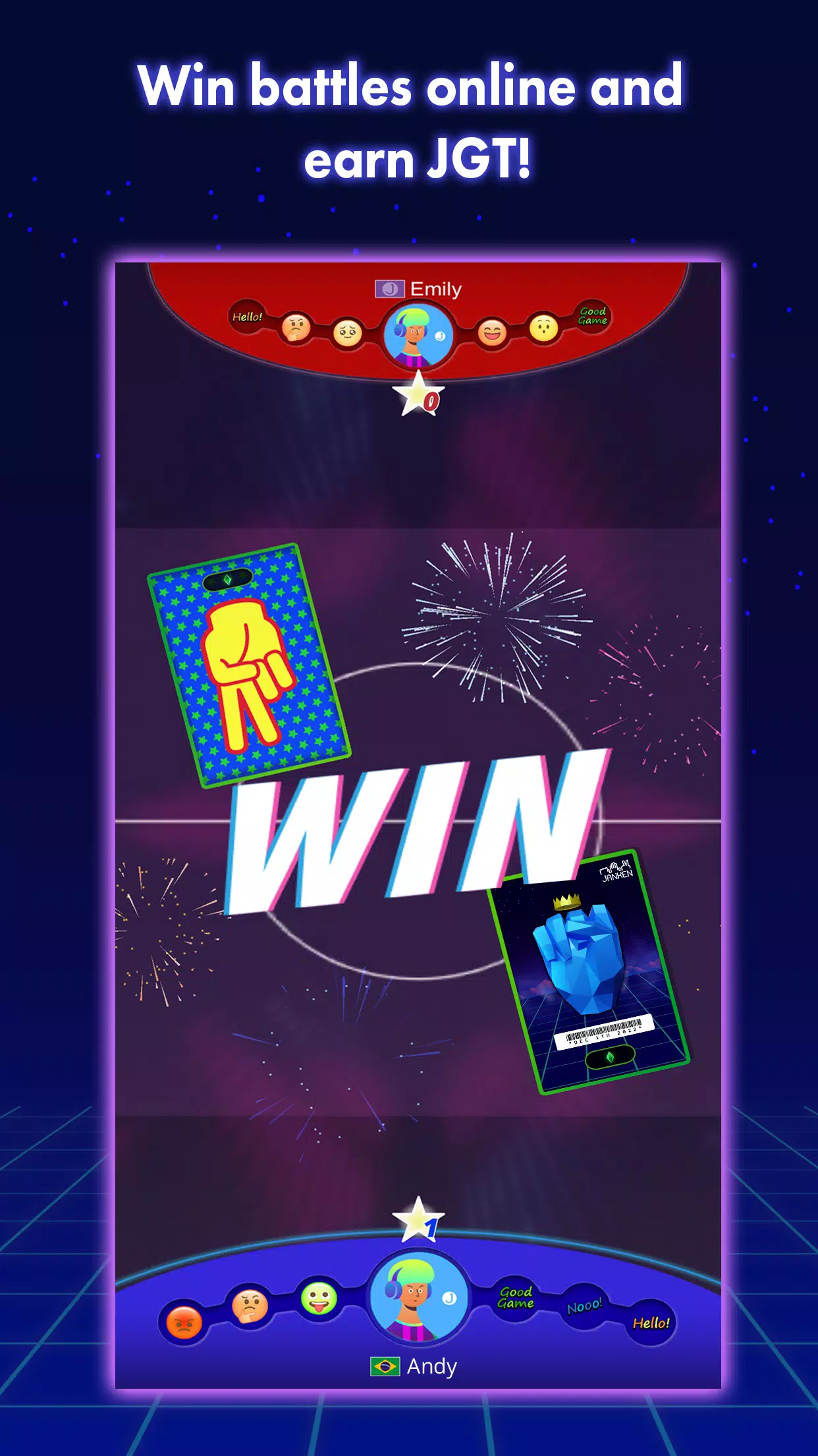 JANKEN Collect&BattleCardGameスクリーンショット3