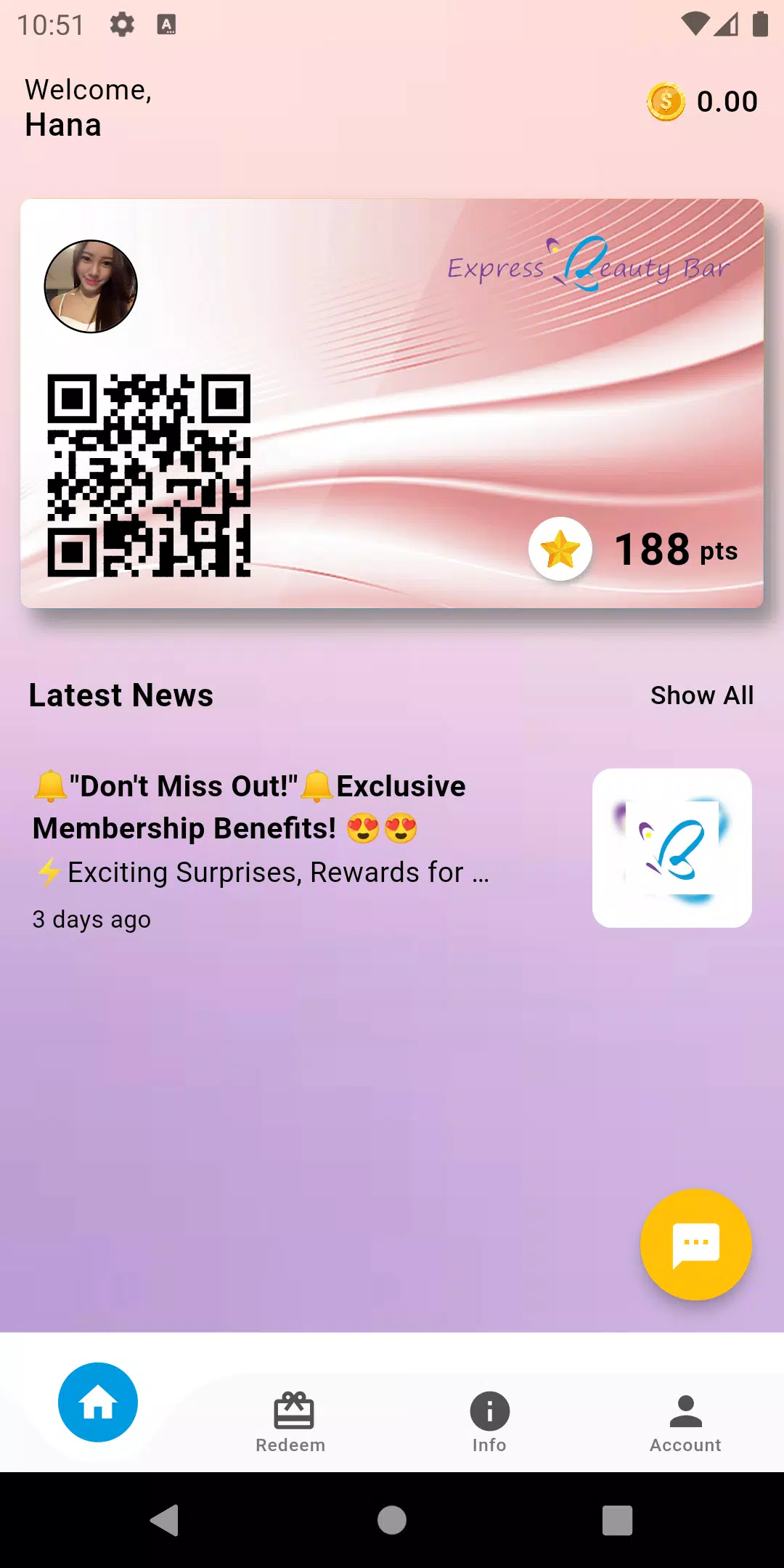 Express Beauty Bar Screenshot 2