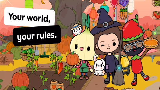 ภาพหน้าจอ Toca World 1